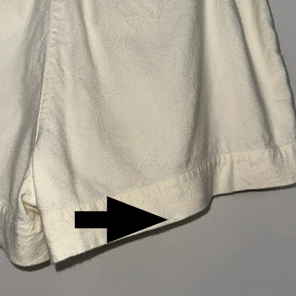 ANTHROPOLOGIE Annaleigh Embroidered Shorts in Ivory - Picture 7 of 10